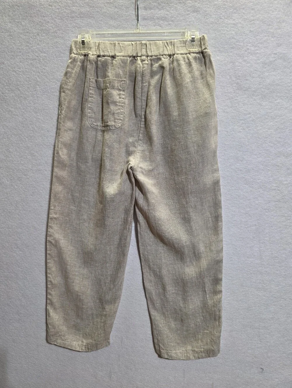 QUINCE 100% EUROPEAN LINEN PANTS FLAX SZ XS
